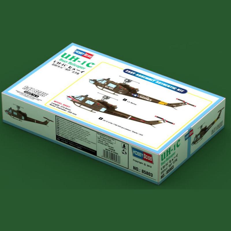 Hobby Boss - UH-1C Huey Helicopter in 1:48
