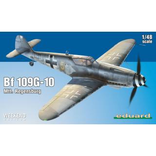 Eduard Plastic Kits - Bf 109G-10 Mtt. Regensburg, Weekend Edition in 1:48