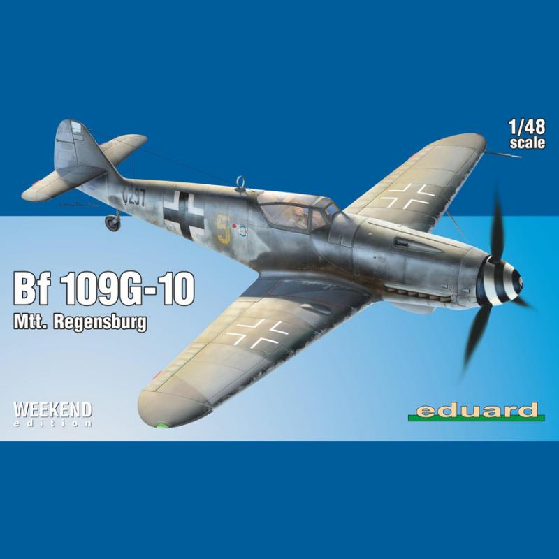Eduard Plastic Kits - Bf 109G-10 Mtt. Regensburg, Weekend Edition in 1:48