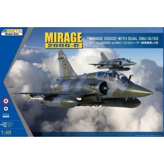 Kinetic - MIRAGE 2000B/D/N w/ LGB in 1:48