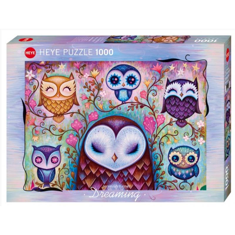 Heye Puzzle 1000 pc - 29768 Dreaming Jeremiah Kelner - Great Big Owl