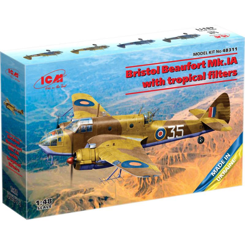 ICM: Bristol Beaufort Mk.IA with tropical filter in 1:48