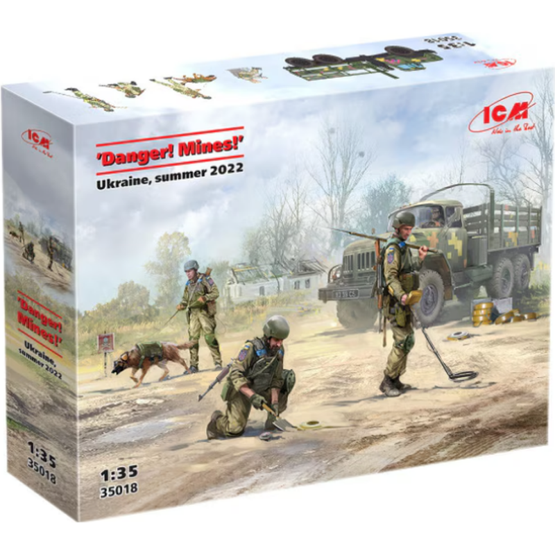 ICM: 'Danger! Mines!' Ukraine, summer 2022 in 1:35