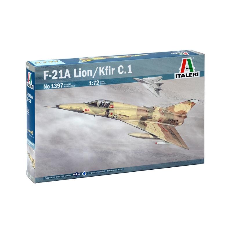 Italeri: 1:72 F-21A Lion / Kfir C.1
