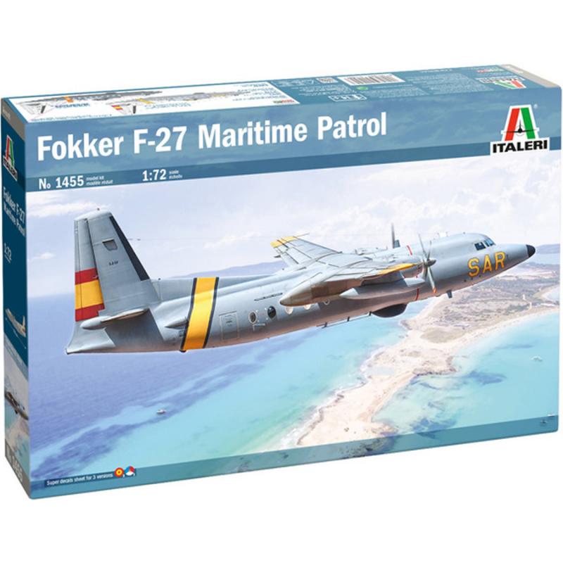 1:72 Italeri 1455 - Fokker F-27 Maritime Patrol 1455