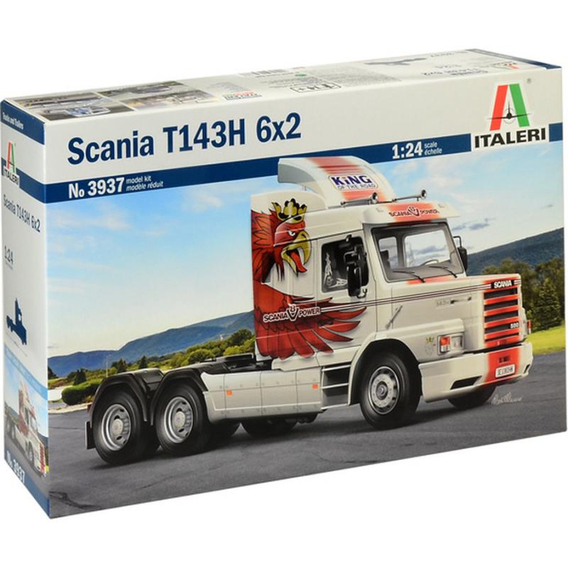 Italeri: 1:24 Trucks and Trailers - Scania T143H 6x2