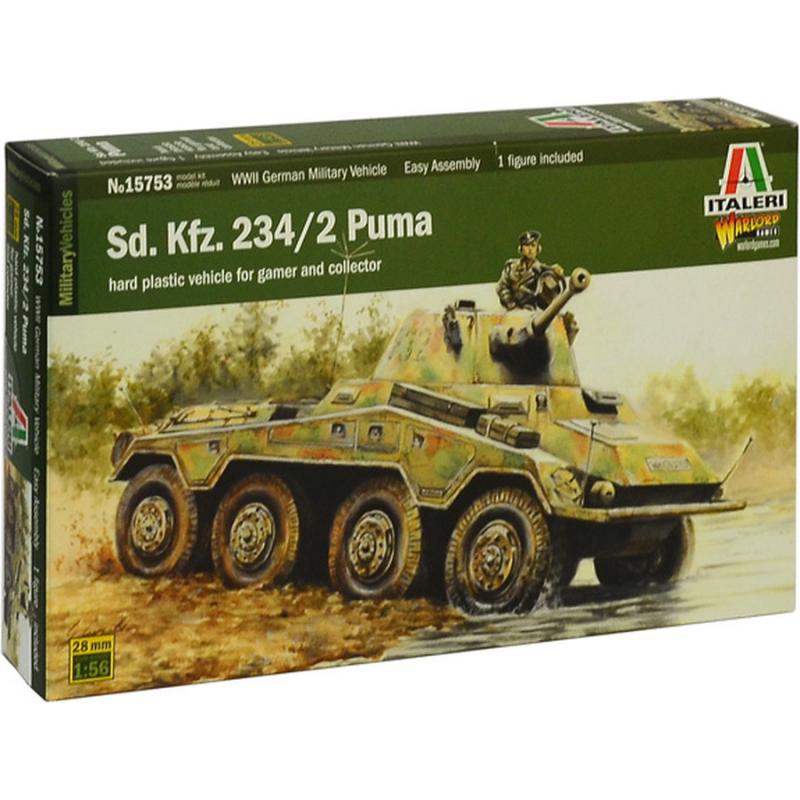 Italeri: 1:56 Sd.Kfz. 234/2 Puma