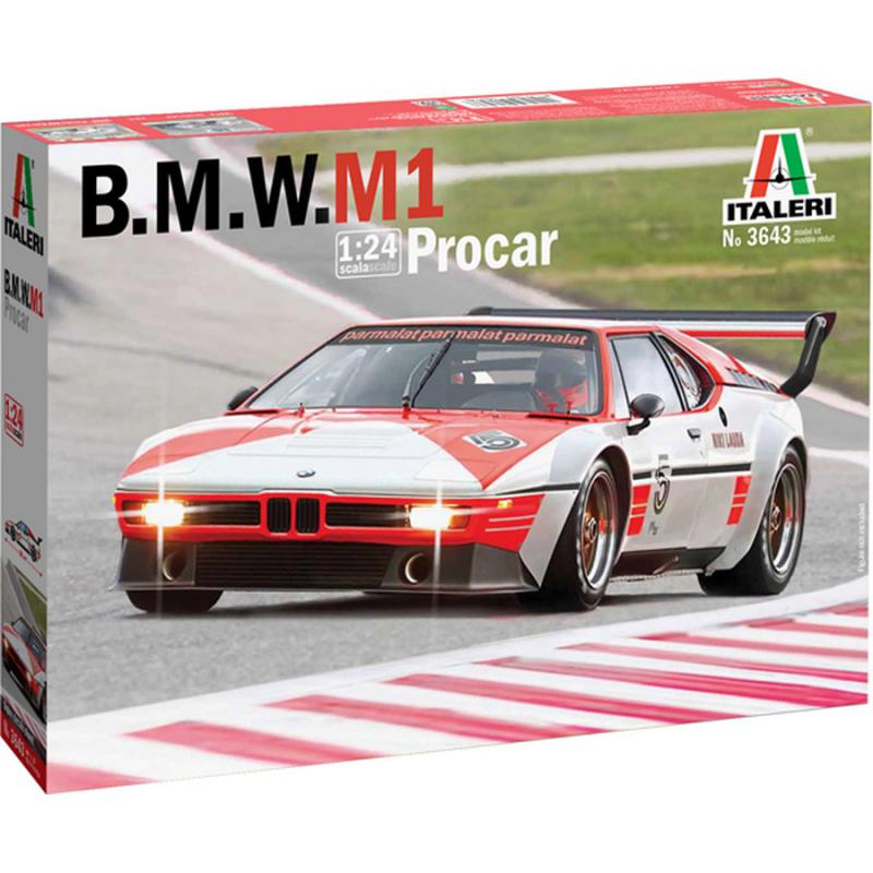Italeri: 1:24 B.M.W. M1 Procar