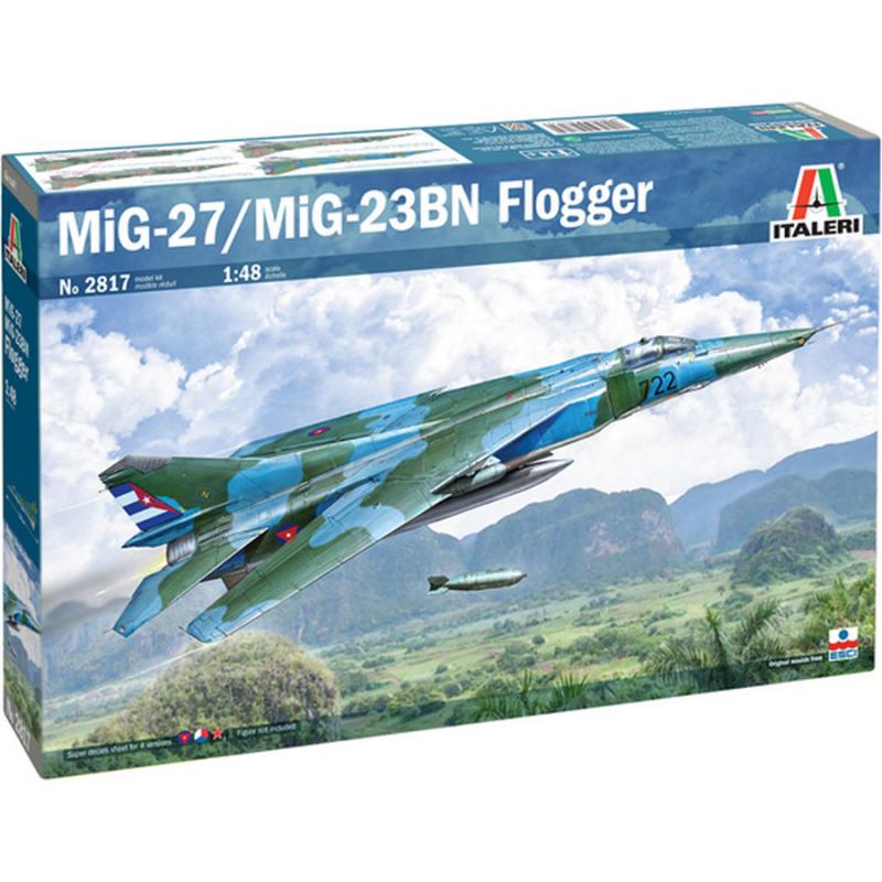 1:48 MiG-27 MiG-23BN Flogger - 2817 Italeri