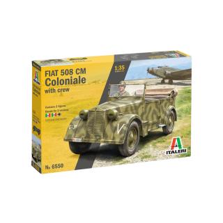 1:35 Fiat 508 CM with Crew - 6550 Iltaleri