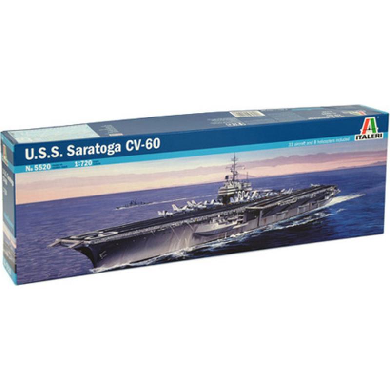 Italeri: 1:720 U.S.S. Saratoga CV-60