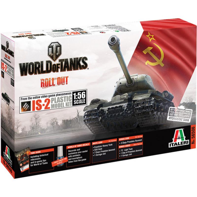 Italeri: 1:56 World of Tanks Roll Out - Josef Stalin IS-2