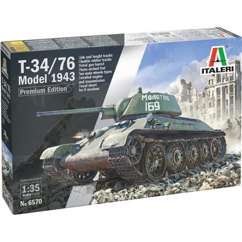 1:35 Italeri 6570 - T-34/76 mod. 1943