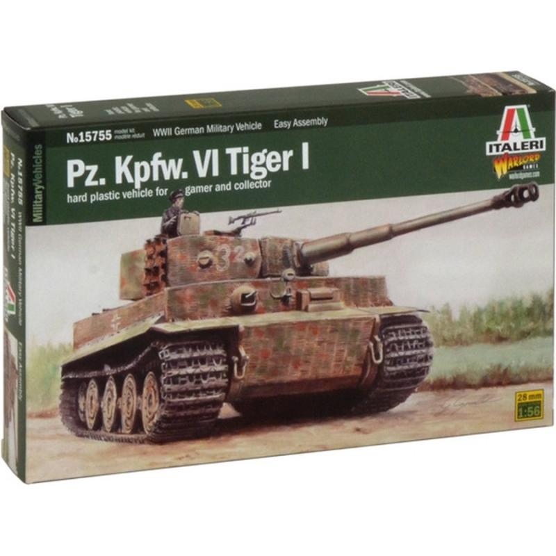 Italeri: 1:56 Pz.Kpfw. VI Tiger I