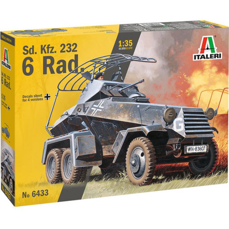 1:35 Sd.Kfz.232 6-Rad. - 6433 Italeri