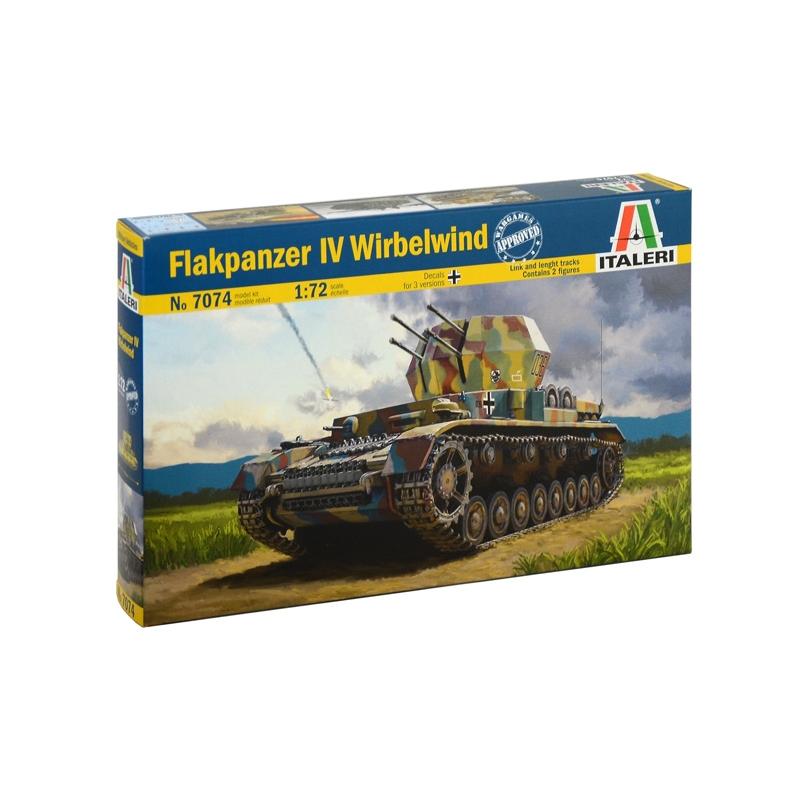 Italeri: 1:72 7074S Flakpanzer IV Wirbelwind
