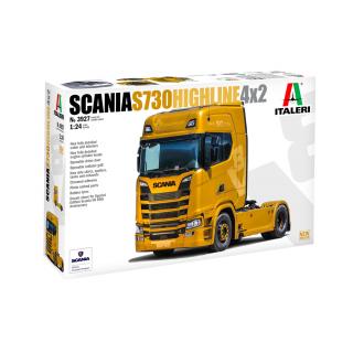 1:24 Scania S730 Highline 4x2 Tractor - 3927 Italeri