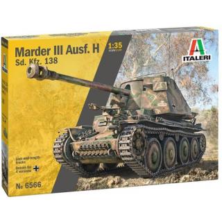 1:35 Sd.Kfz.138 Marder III Ausf.H - 6566 Italeri