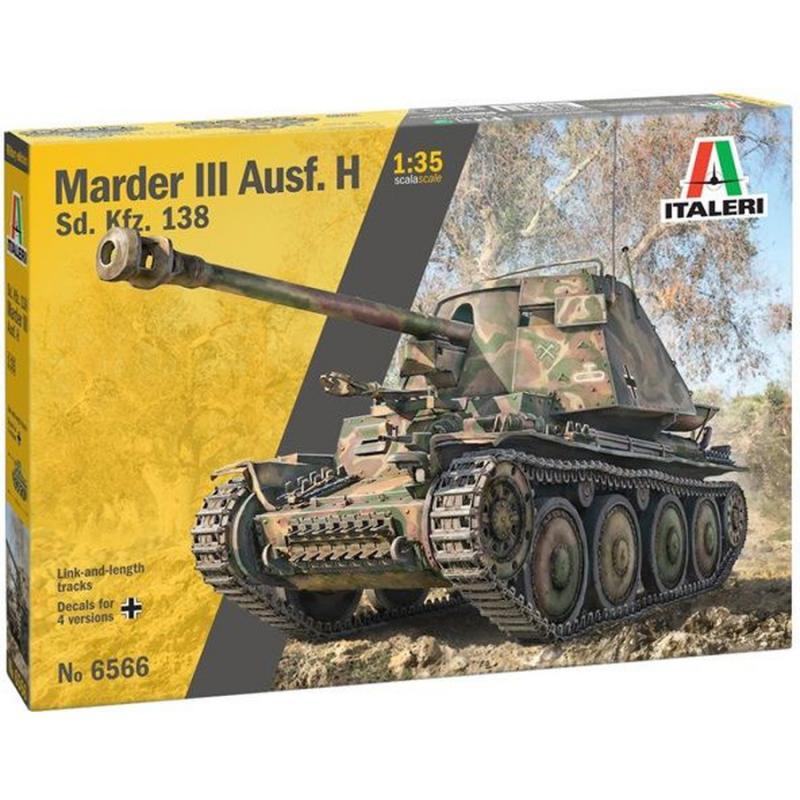  Italeri: 1:35 Sd.Kfz.138 Marder III Ausf.H 6566S