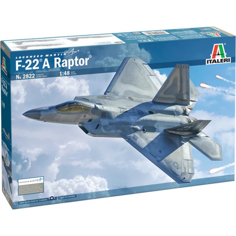 1:48 F-22A Raptor - 2822 Italeri