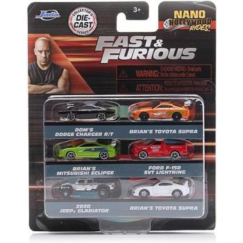 Fast & Furious 6-Pack Nano Cars