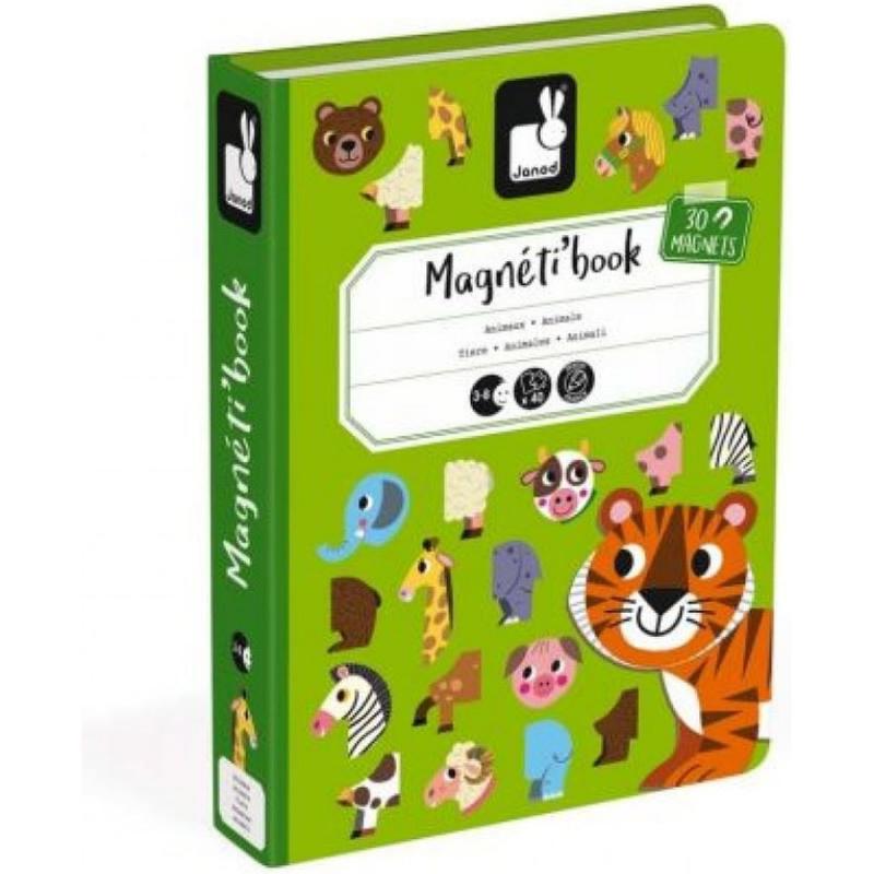 Janod Μαγνητικό Βιβλίο - Ζώα