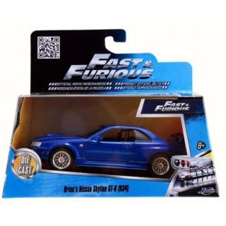 Brian's Nissan Skyline GT-R (BNR34) - Fast & Furious 1:32