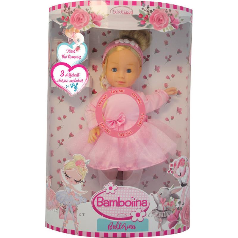 Molly Ballerina 40εκ. με 3 Μελωδίες - Bambolina