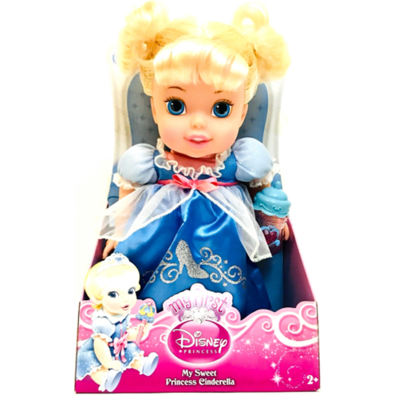 Jakks Pacific - Κούκλες Baby Πριγκίπισσες 33 εκ. - My Sweet Princess Cinderella