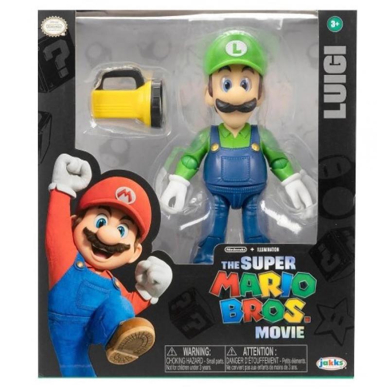 Φιγούρα 12.5 εκ. με Αξεσουάρ The Super Mario Bros. Movie - Luigi