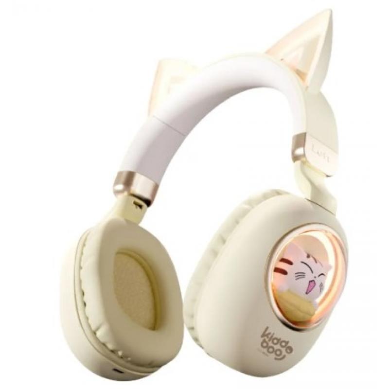 Kiddoboo Delulu Bluetooth Headsphones Gold