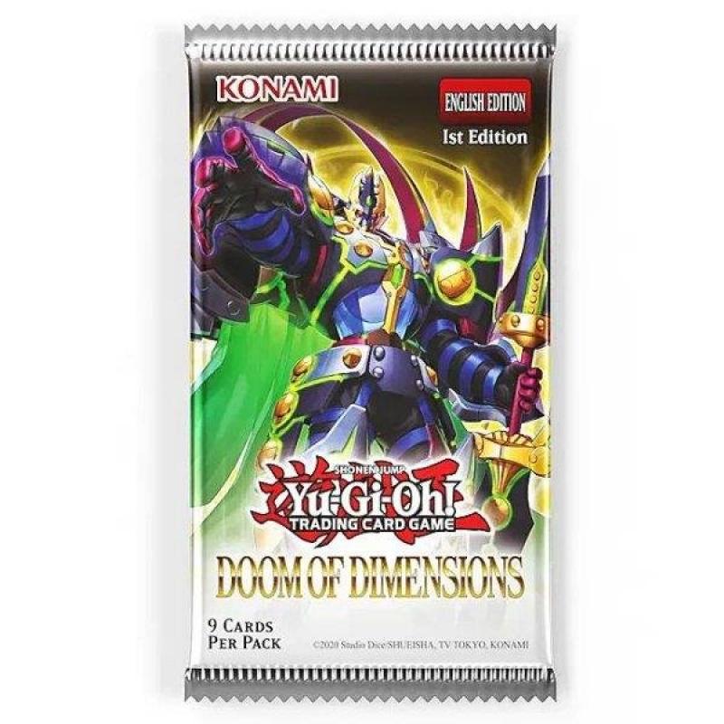 Yu-Gi-Oh! TCG Doom of Dimensions Booster Pack (English Version)