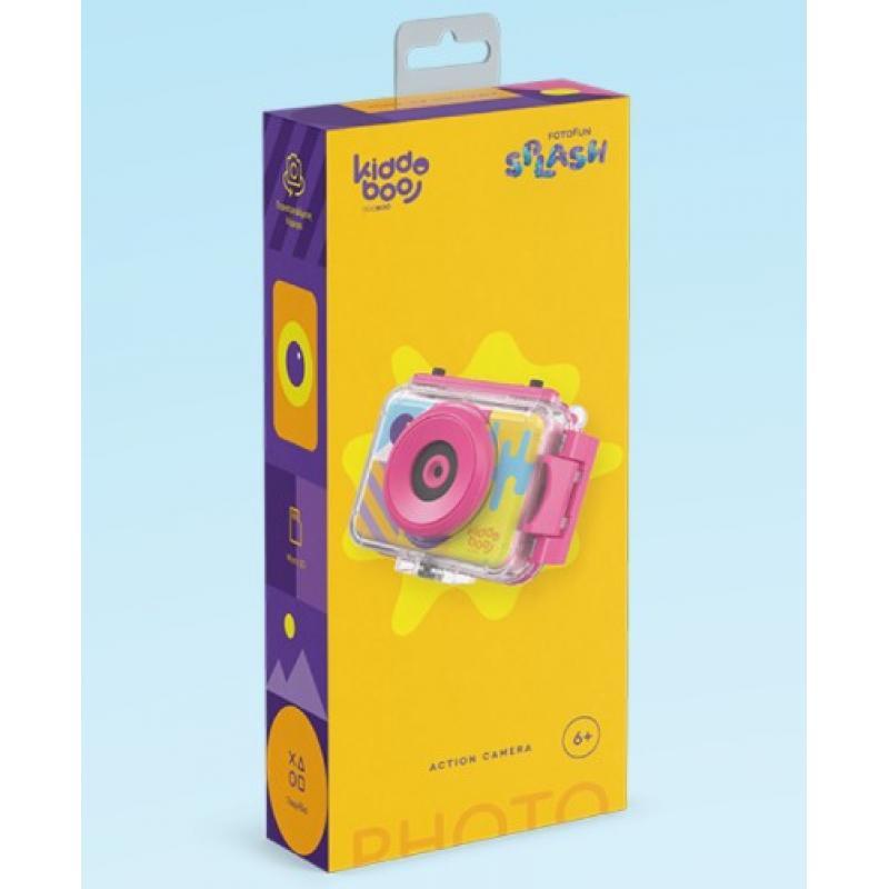 kiddoboo Action Camera Splash Pink