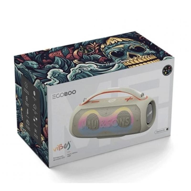 Egoboo X MAUI BT LED Speaker Vibes, Sand