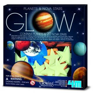 Glow-in-the-Dark - Φωσφοριζέ Πλανήτες & Nova Stars 5635