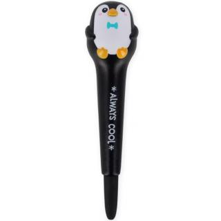 Legami Squishy Gel Pen με Μαύρο Μελάνι - Squeezies - Always Cool - Penguin SQP0004