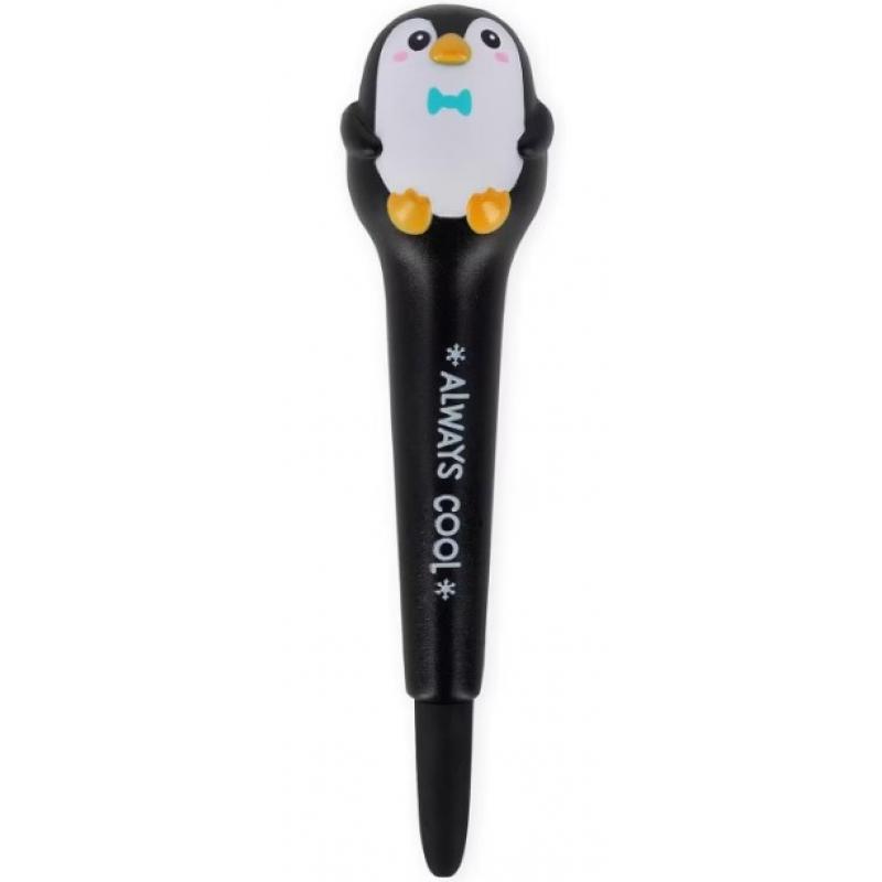 Legami Squishy Gel Pen με Μαύρο Μελάνι - Squeezies - Always Cool - Penguin SQP0004