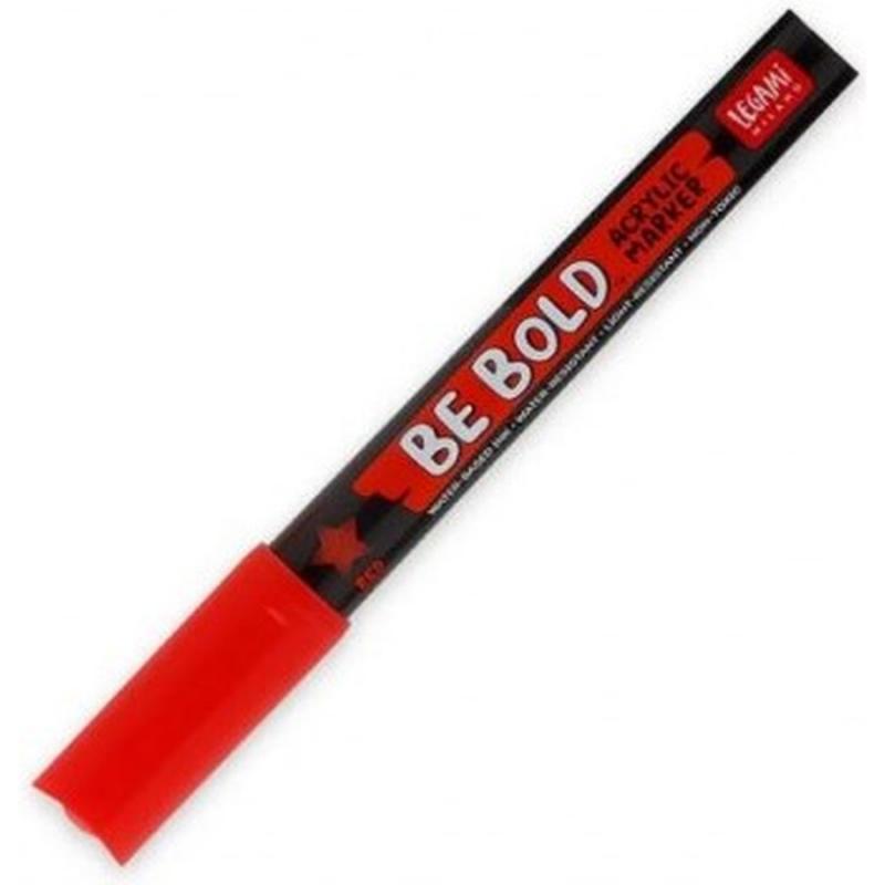 Legami Milano Be Bold Ακρυλικός Μαρκαδόρος Red