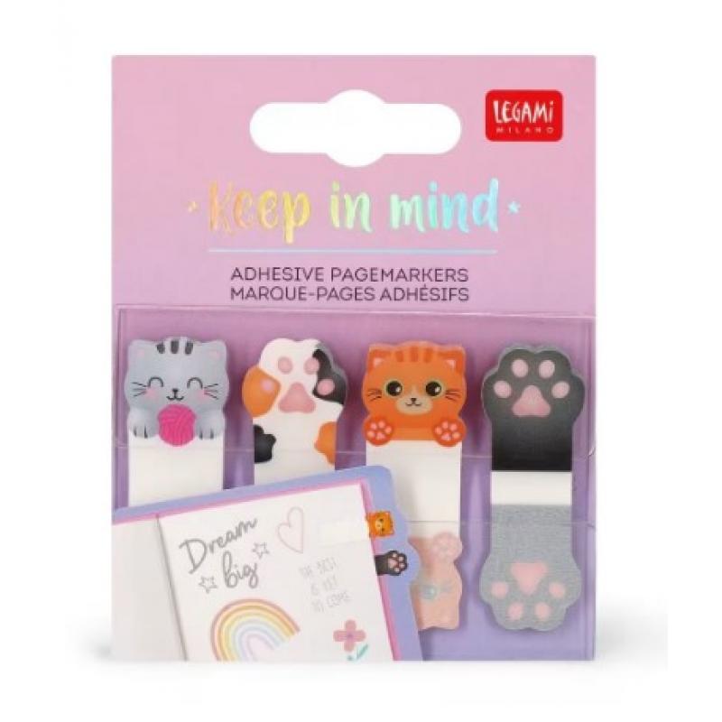 Legami Αυτοκόλλητοι Σελιδοδείκτες Keep in Mind Cute Kitty SKN0002