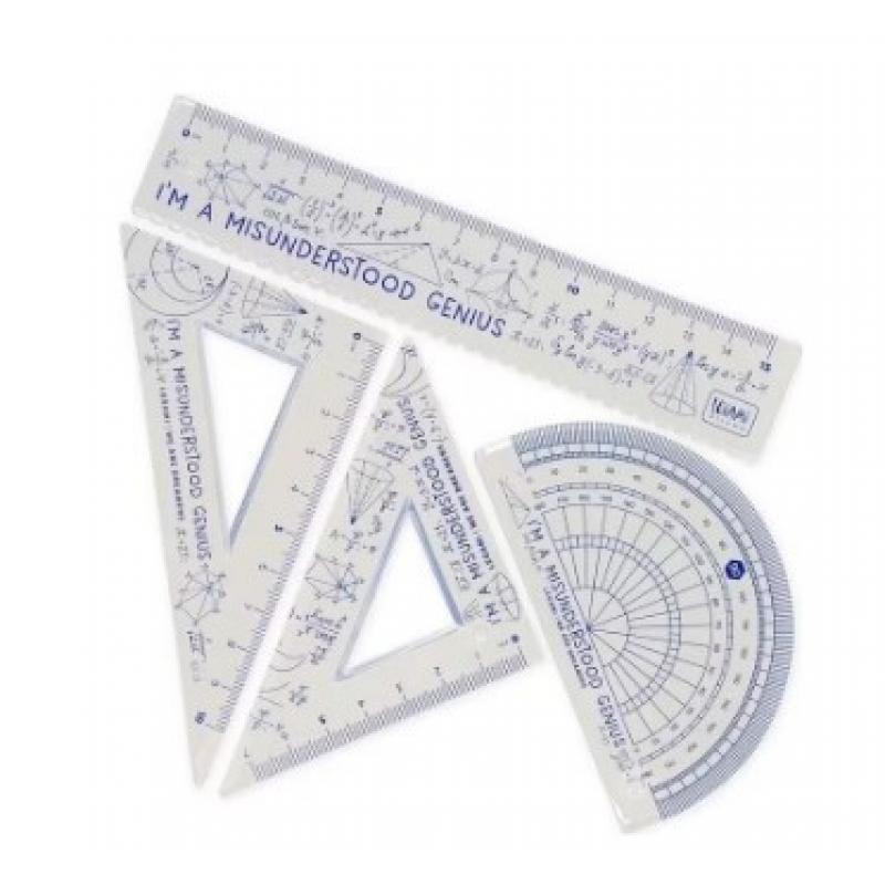 Legami Σετ Γεωμετρικά Όργανα You Rule! Genius RS0004