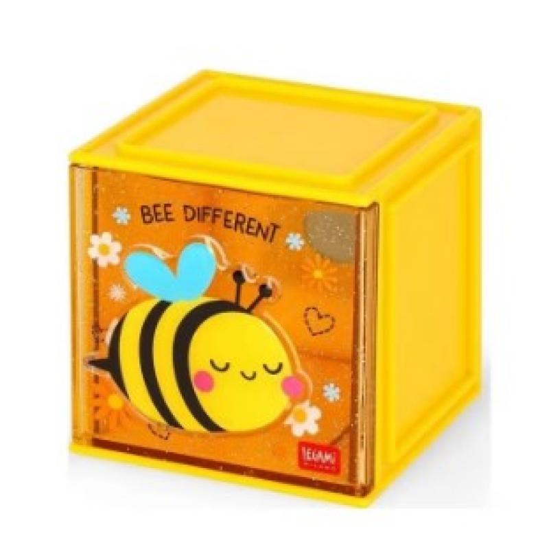Legami Κουτί Αποθήκευσης Γραφείου Cutie Cube Bee SBX0005