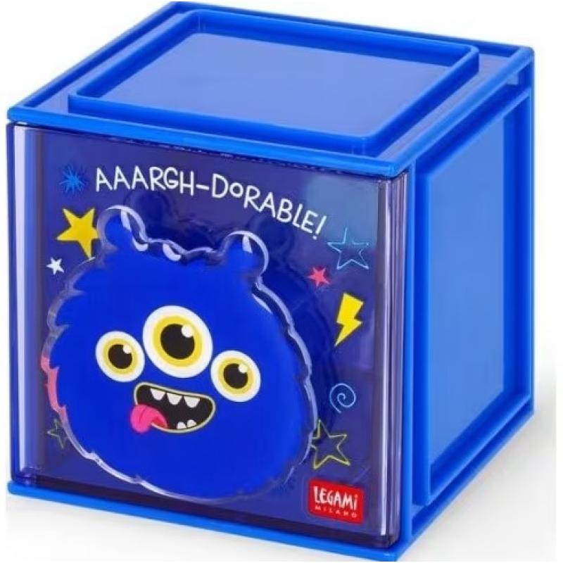 Legami Κουτί Αποθήκευσης Γραφείου Cutie Cube Monster SBX0006