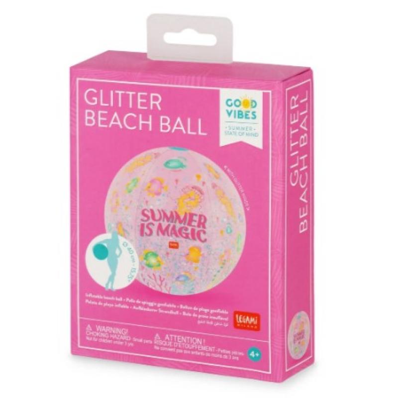 Legami Φουσκωτή Μπάλα Παραλίας Glitter Beach Ball Summer Is Magic