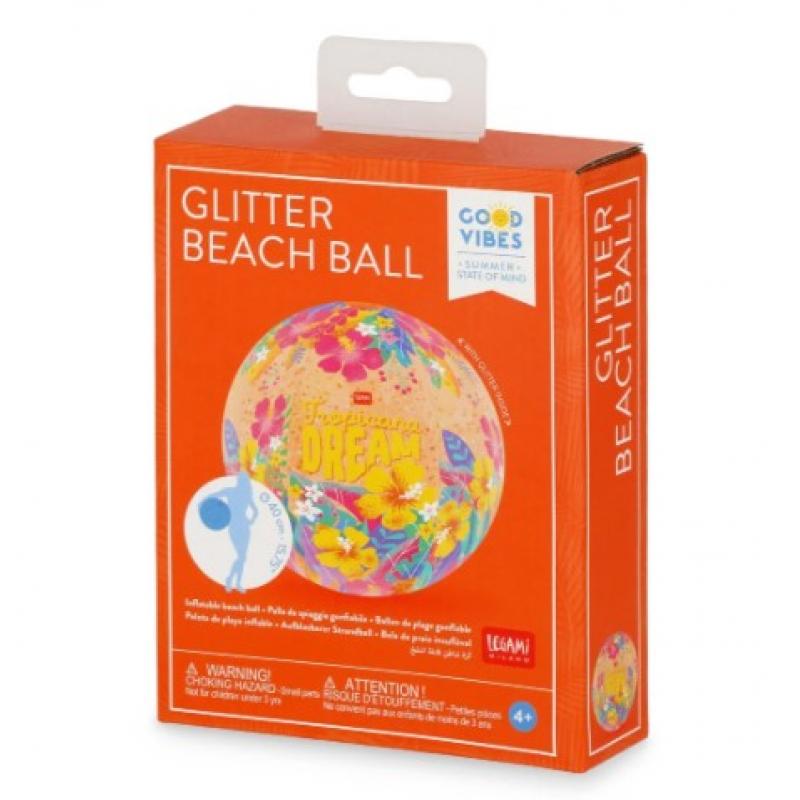 Legami Φουσκωτή Μπάλα Παραλίας Glitter Beach Ball Tropicana Dream