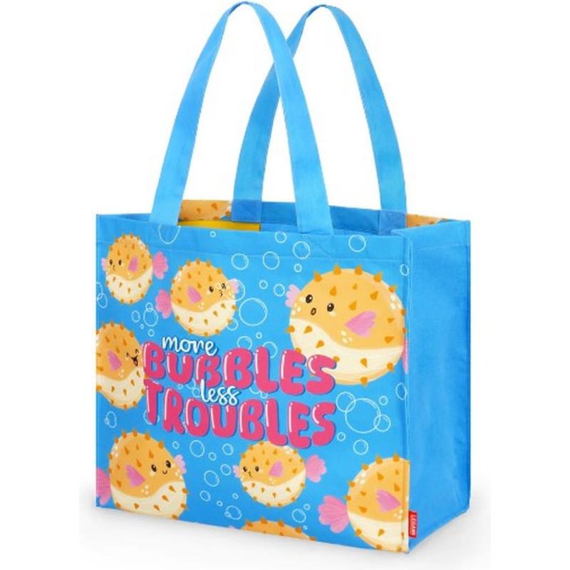 Legami Good Vibes Beach Bag - Pufferfish