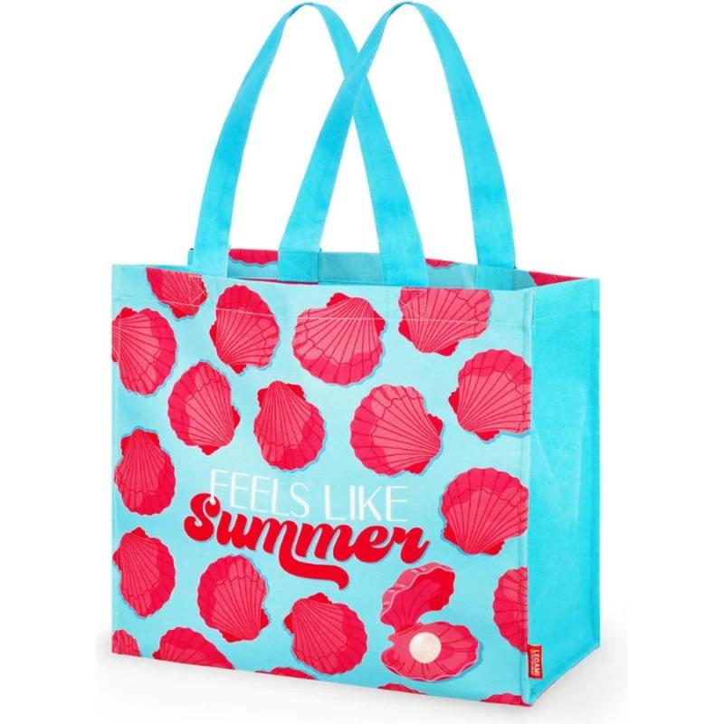 Legami Good Vibes Beach Bag - Seashell