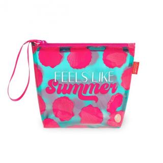 Legami Good Vibes Beach Pouch - Seashell