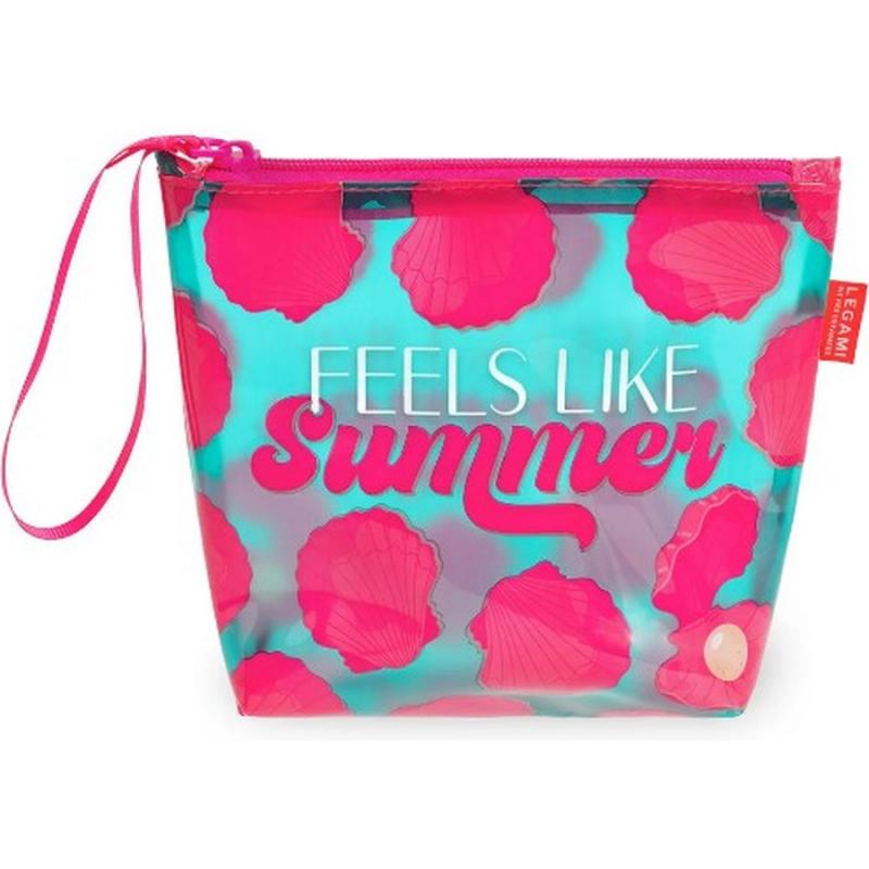 Legami Good Vibes Beach Pouch - Seashell