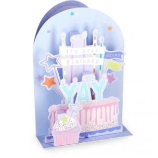 Legami Pop-Up Greeting Card - It's Your Birthday