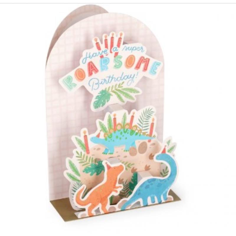 Legami Pop-Up Greeting Card - Have a Super Roarsome Birthday!